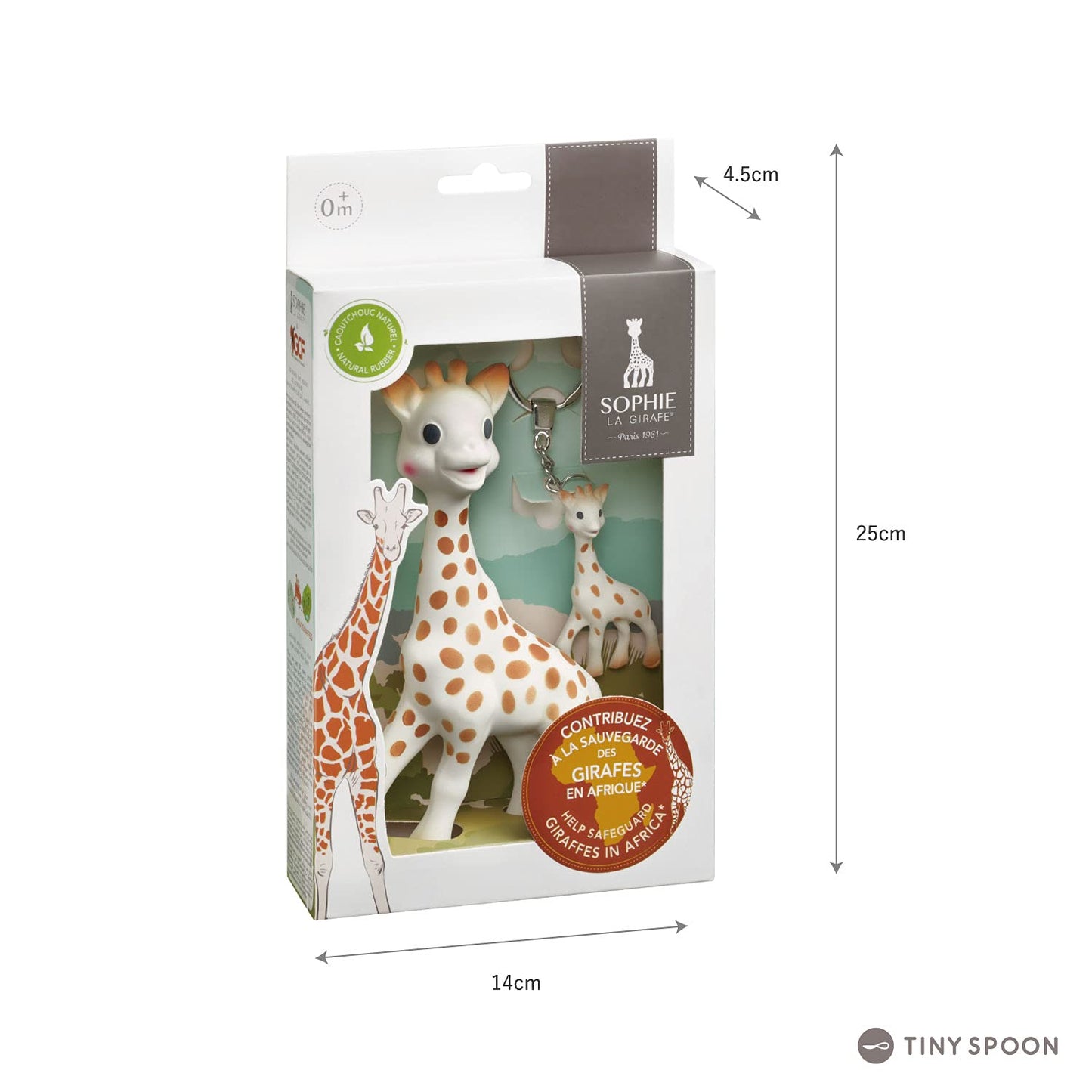 Sophie La Girafe Il Etait Une Fois Sophie La Girafe + Keychain Multi color