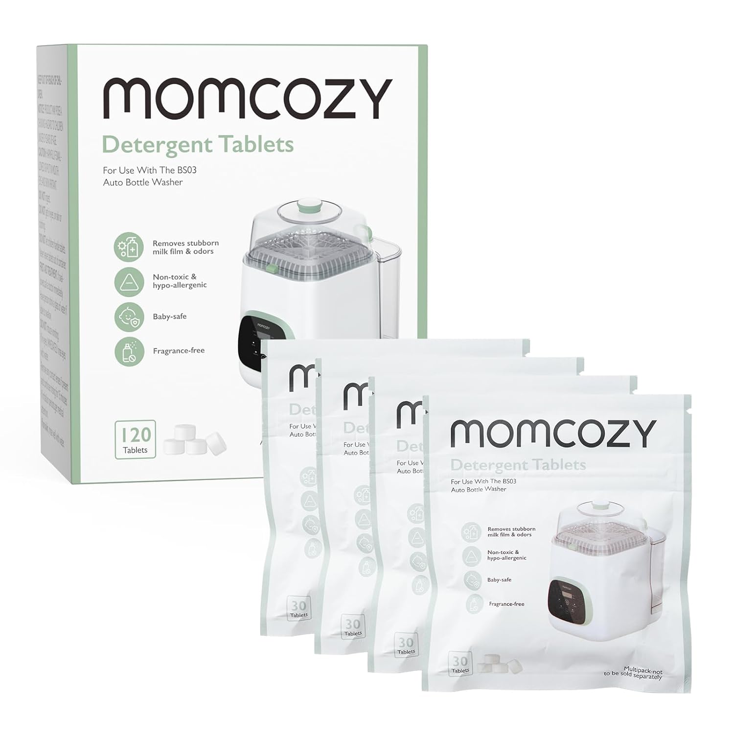 Momcozy Official Washing Block for Momcozy KleanPal Pro Baby Bottle Washer