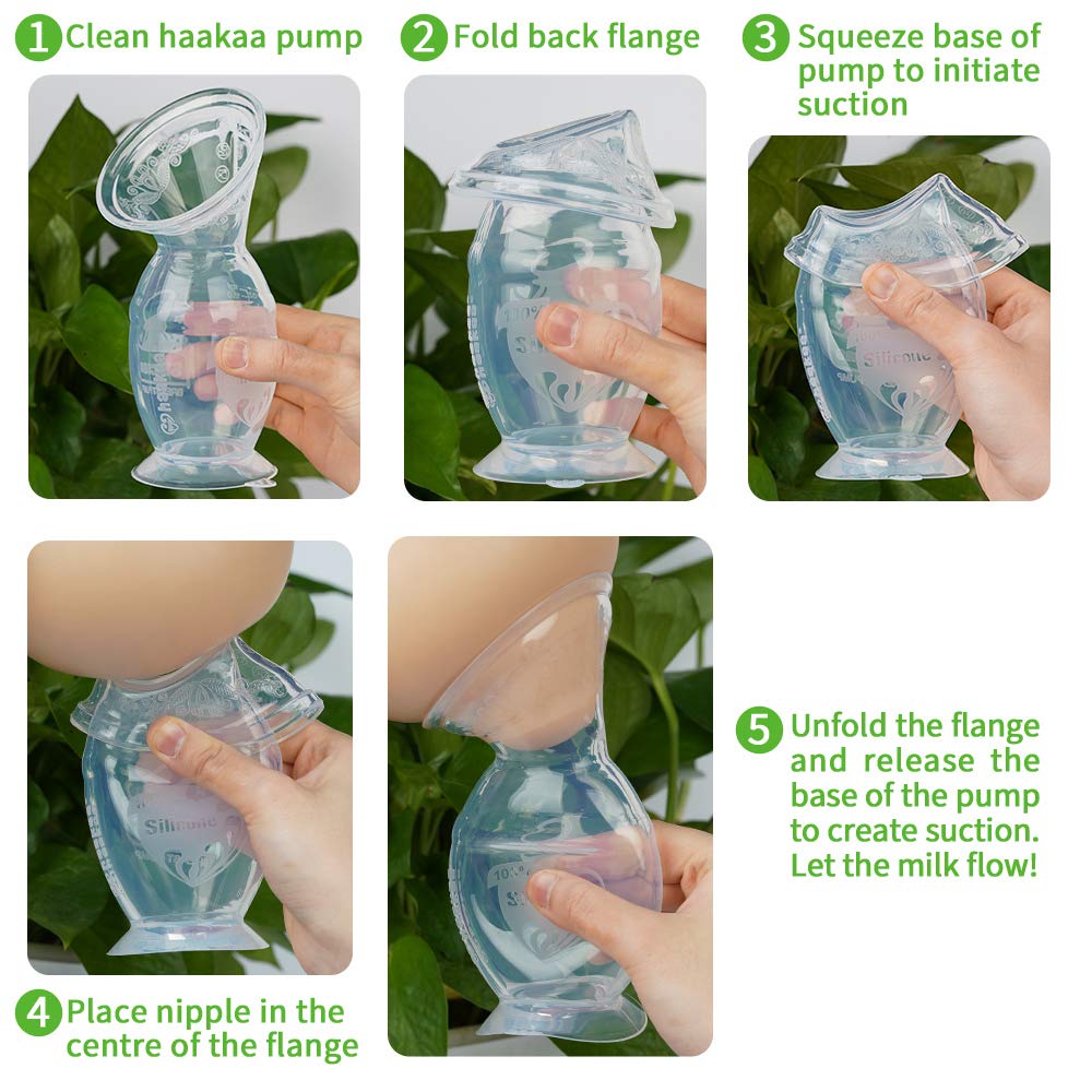 Haakaa Silicone Breast Pump 150ml