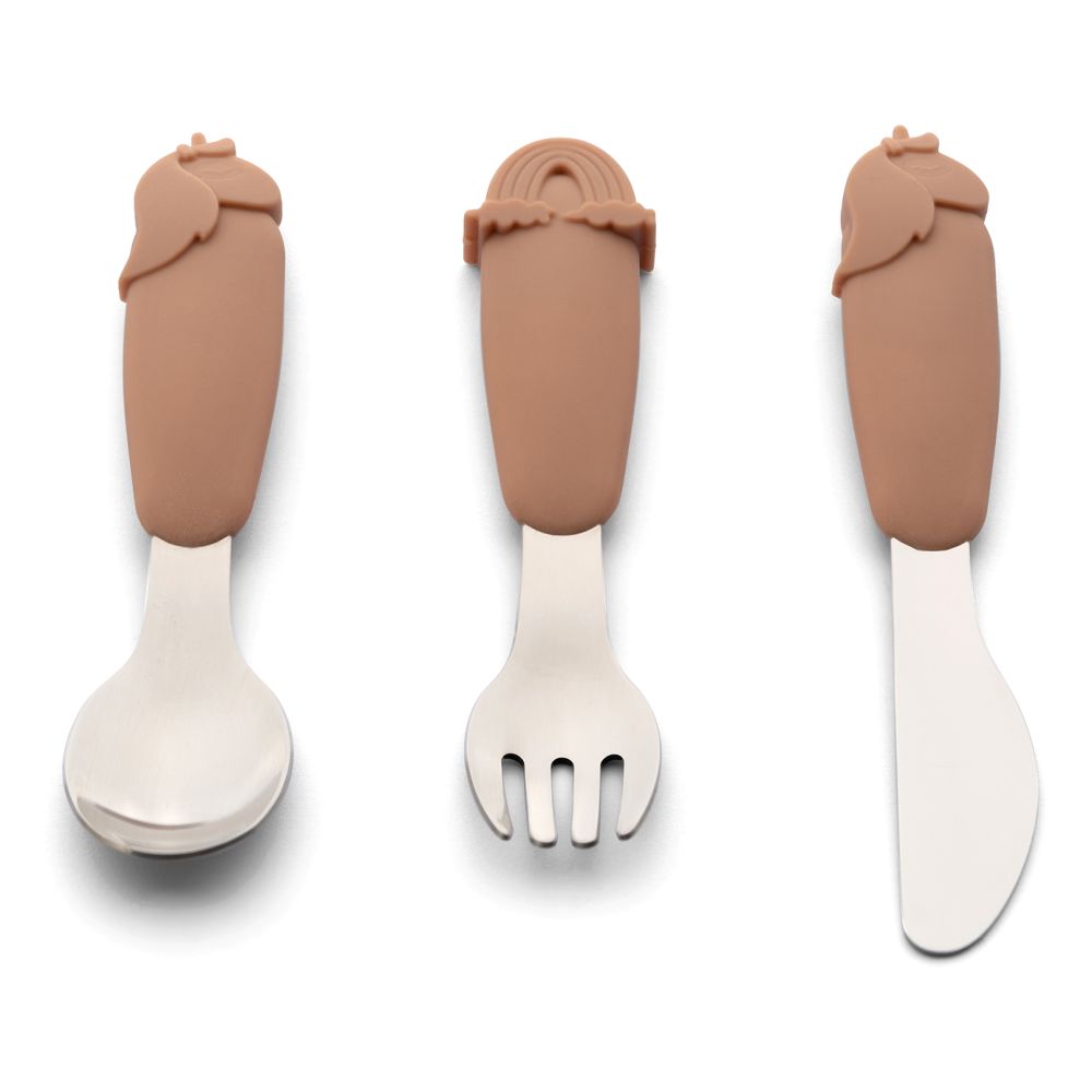 Citron Silicone Cutlery Set