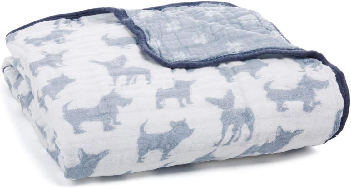 Aden + Anais  Classic Dream Blanket- Waverly Pup