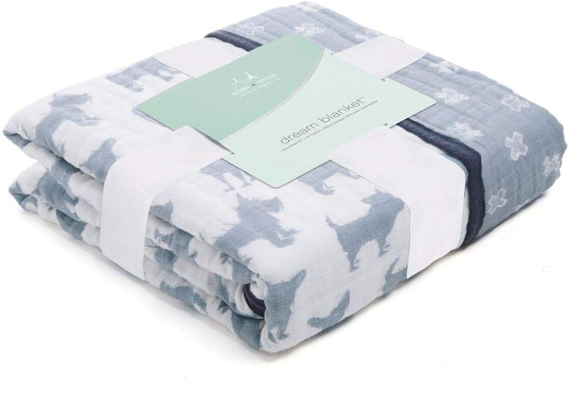 Aden + Anais  Classic Dream Blanket- Waverly Pup