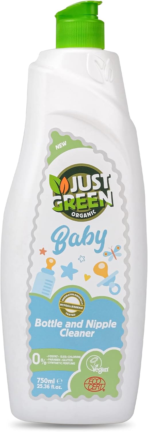 Just Green Organic Baby Bottle and Nipple Cleaner