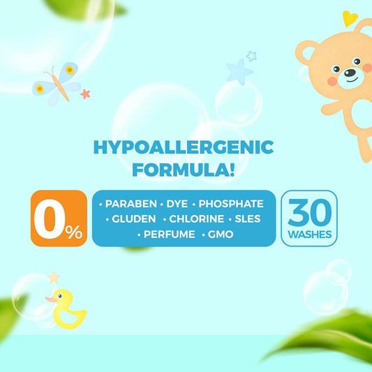 Just Green Organic Baby Bottle and Nipple Cleaner