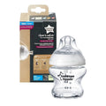 Tommee Tippee 1x 150ML Glass Bottle - Clear