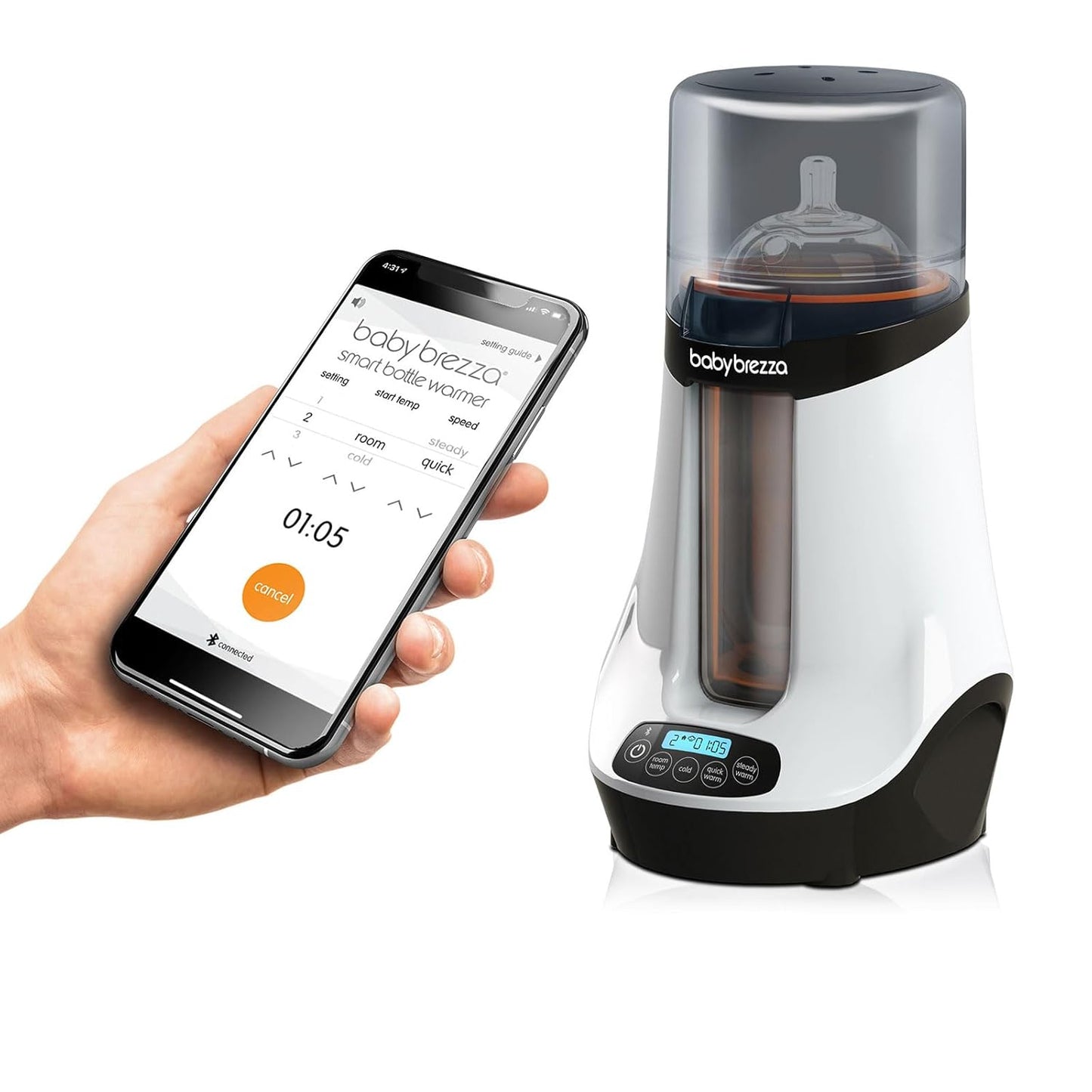 Baby Brezza Safe+Smart Baby Bottle Warmer