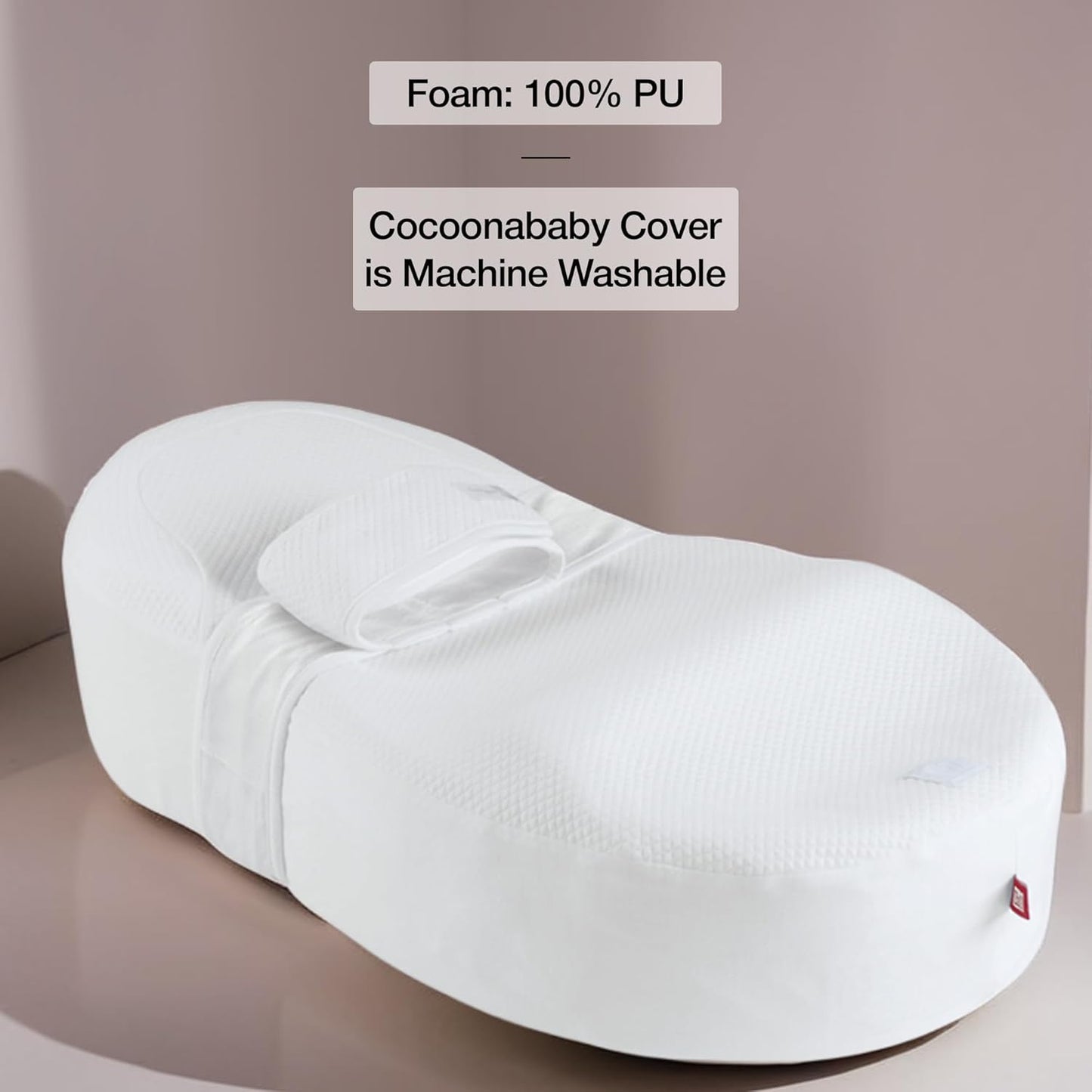Red Castle Cocoonababy Nest White