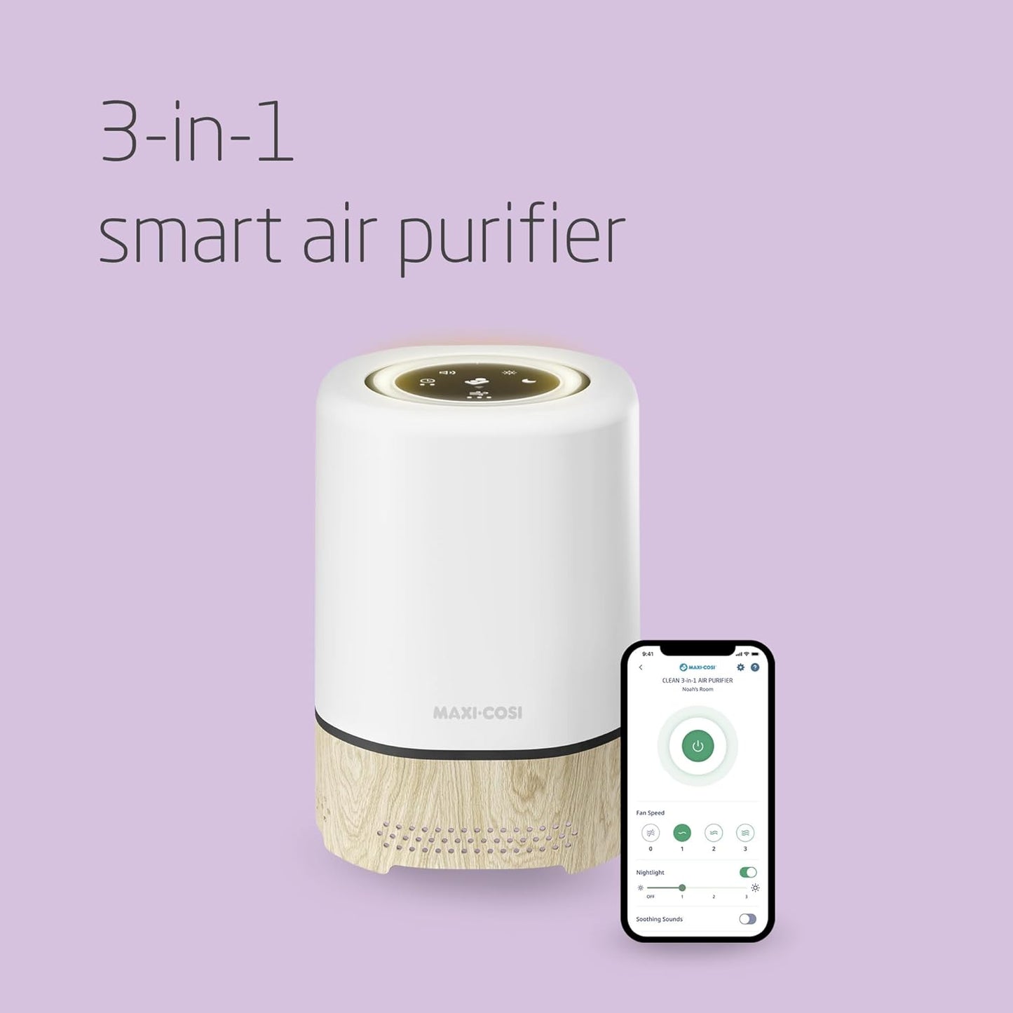 Maxi-Cosi Clean 3in1 Smart Air Purifier