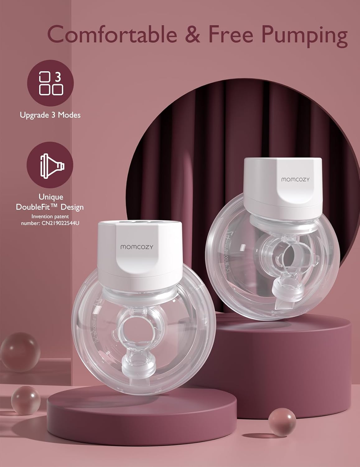 Momcozy Wearable Breast Pump S12 Pro (Single)