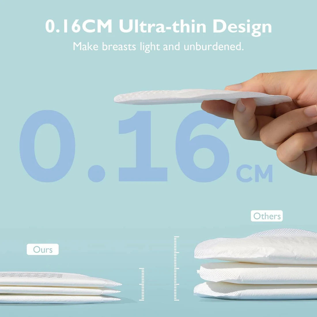 Momcozy Ultra-Thin Disposable Nursing Pads - 120 Counts