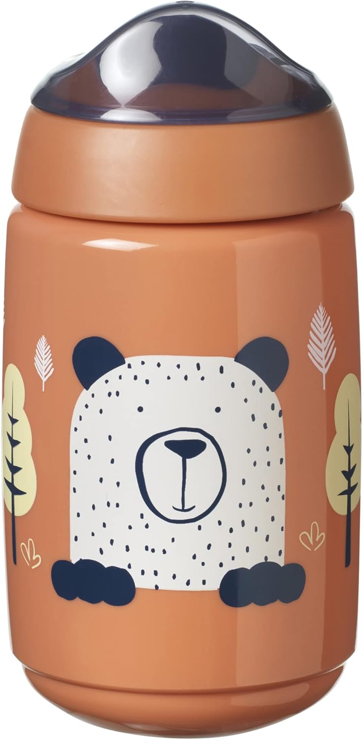 Tommee Tippee Sippee Trainer Cup Sippy Bottle for Toddlers, Leakproof 390ml 12m+