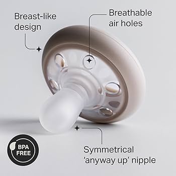 Tommee Tippee Closer To Nature Breast Like Soother,  Pack of 2