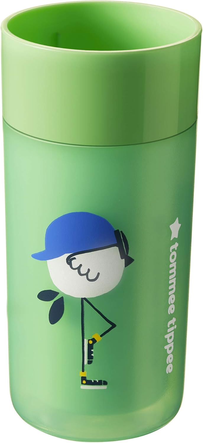 Tommee Tippee Easiflow Tumbler  Insulated  360 Beaker Cup Green