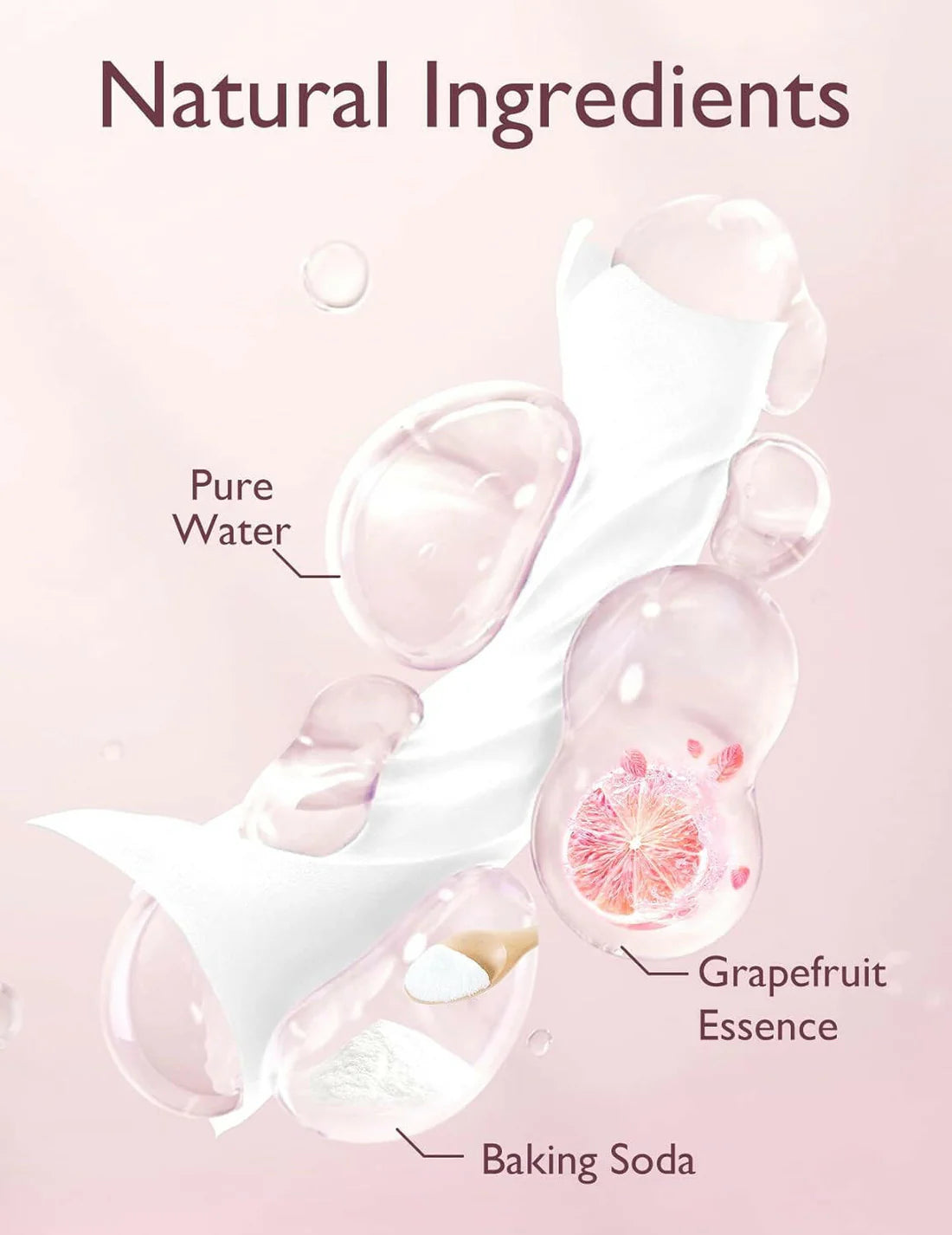 Momcozy Natural Breast Pump Cleaning Wipes - 30 Count