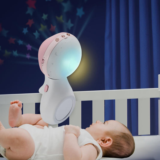 Infantino 3 In 1 Projector Musical Mobile  (Pink) | 0M+