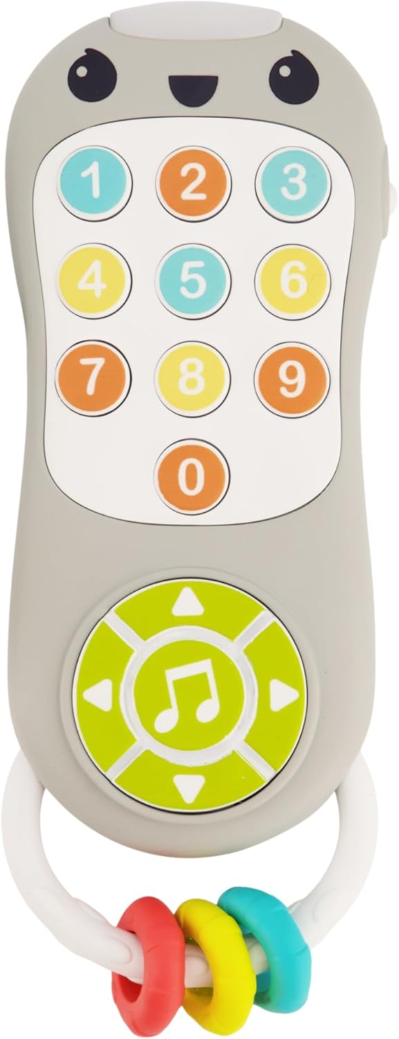 Infantino Music & Light Pretend Remote Control | 6M+