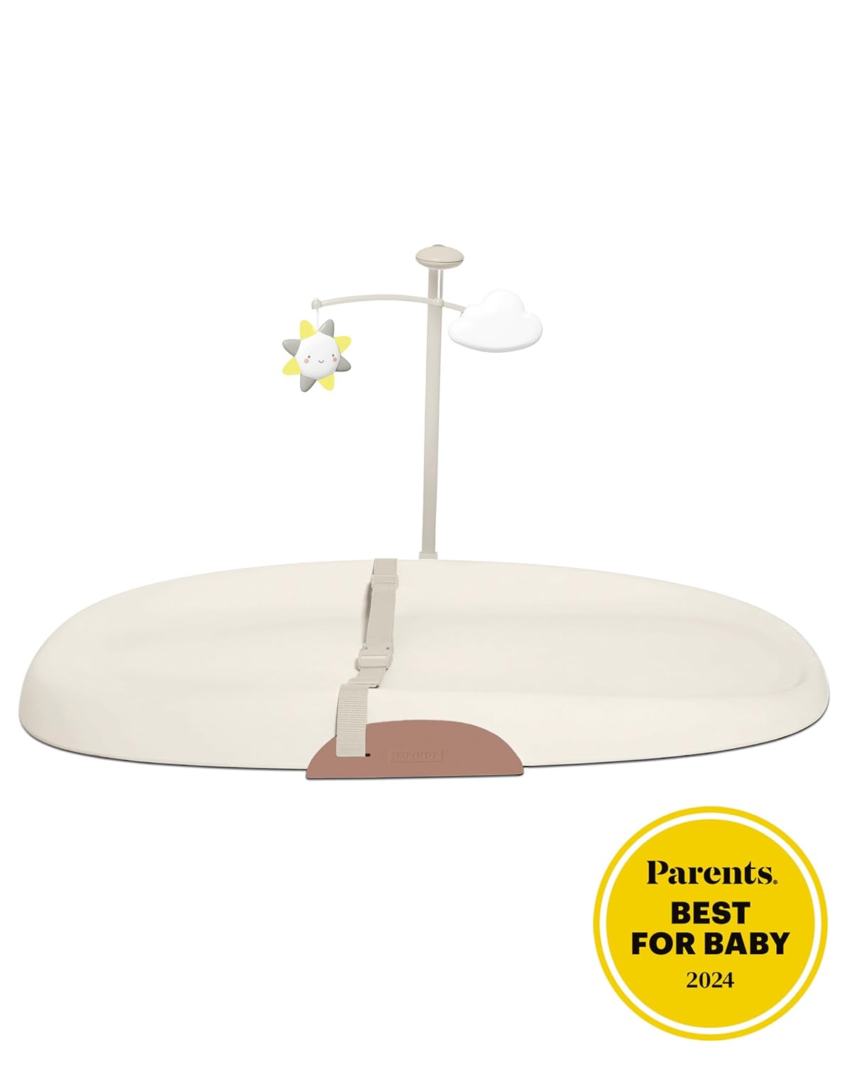 Skip Hop Nursery Style Wipe Clean Changing Pad Oat Beige Brown