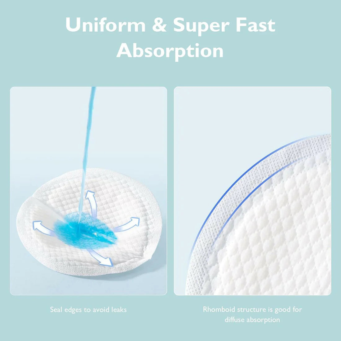Momcozy Ultra-Thin Disposable Nursing Pads - 120 Counts