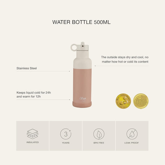 Citron SS Water Bottle 500ml Blush Pink