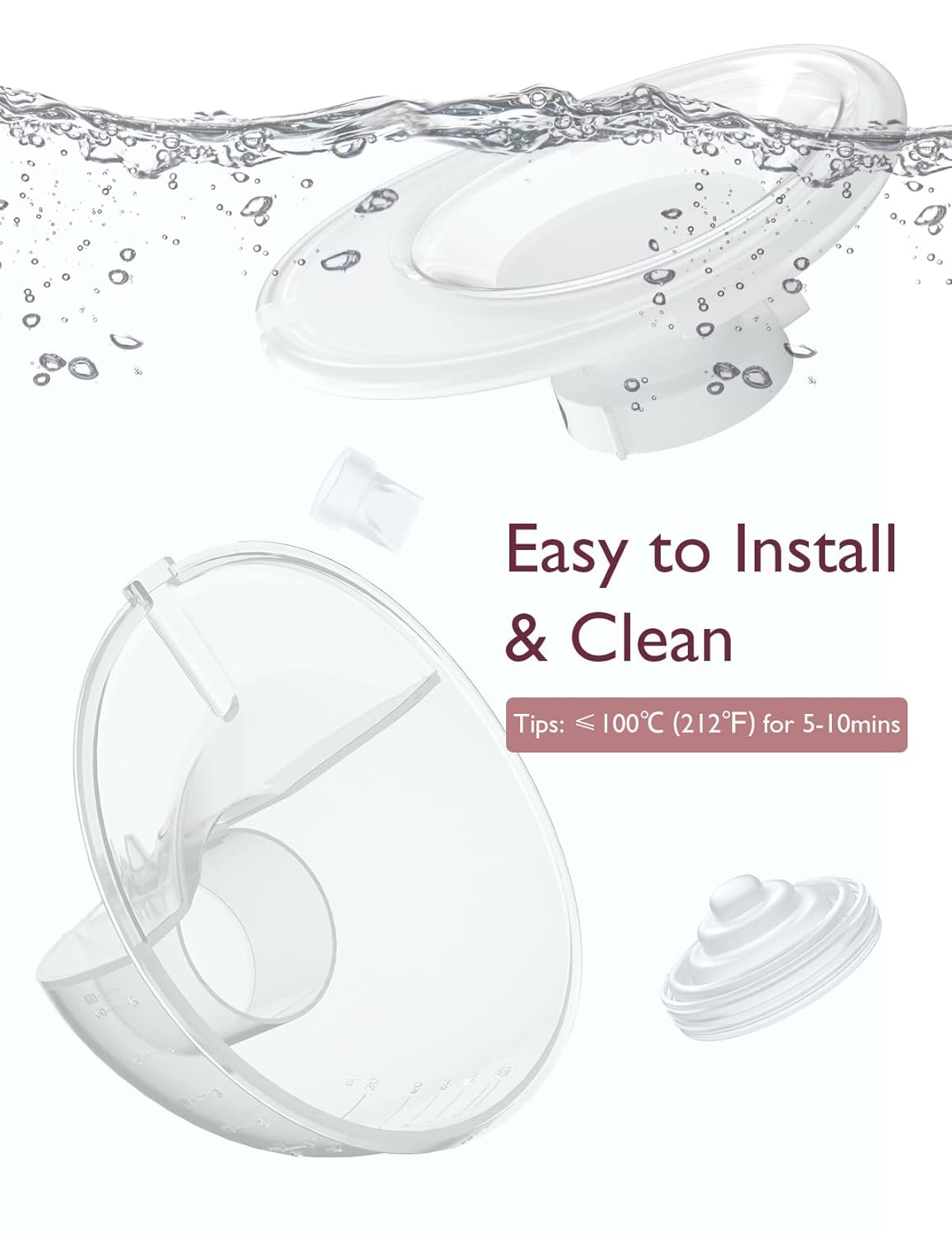 Momcozy Collector Cup Full Set Compatible with Momcozy M5