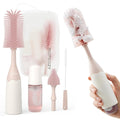 Momcozy Push-Press Design Bottle Brush Kit-Press Bubble Style - Pink