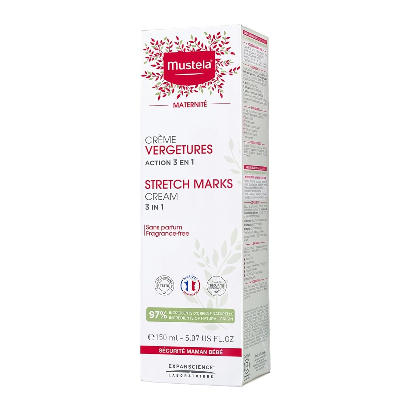 Mustela Stretch Marks Cream 3 in 1 150ml