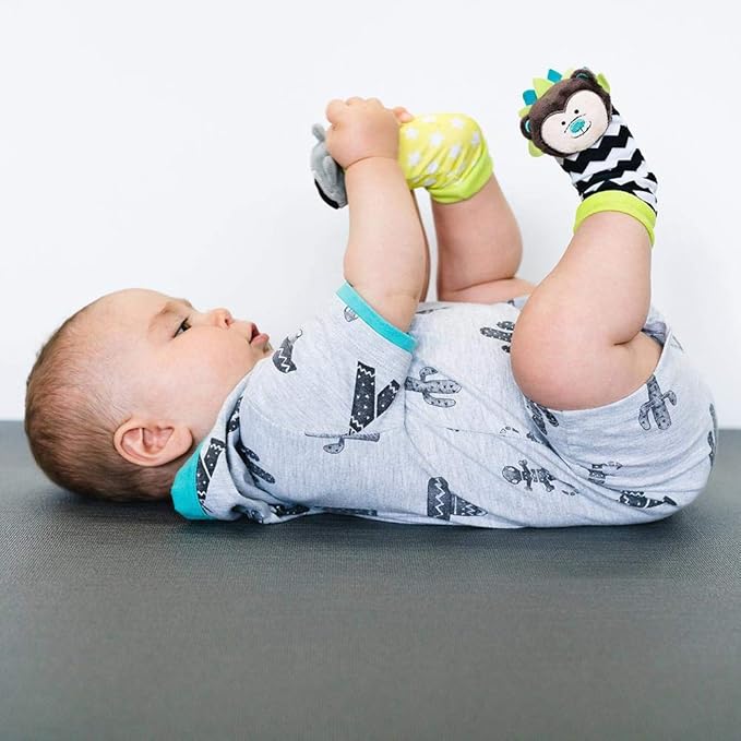 Bbluv Düo Foot Finders Hedgehog and Racoon