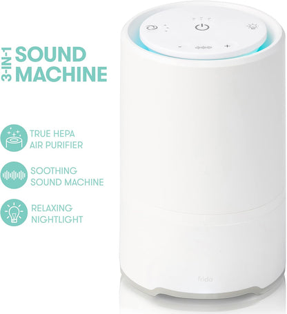 Frida baby 3 In 1 Sound Machine for Sleeping, Nightlight & Air Purifier