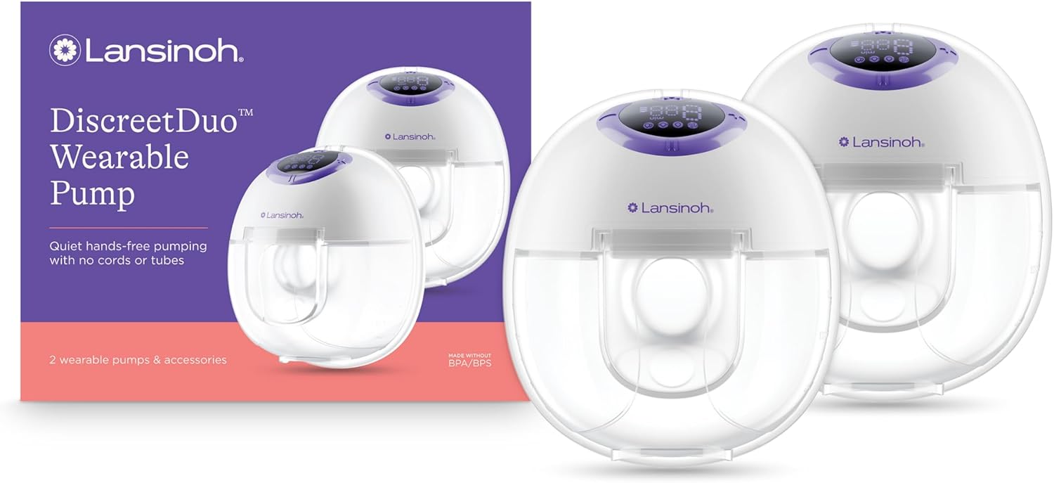 Lansinoh Discreet Duo Hands Free Electric Breast Pump