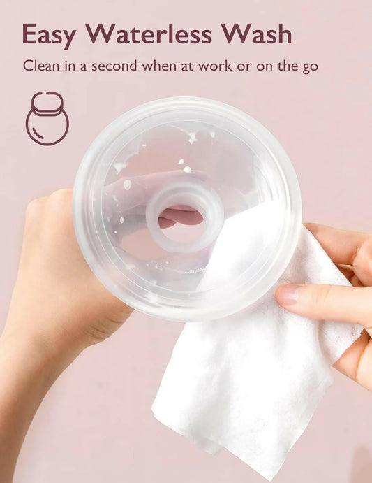 Momcozy Natural Breast Pump Cleaning Wipes - 30 Count