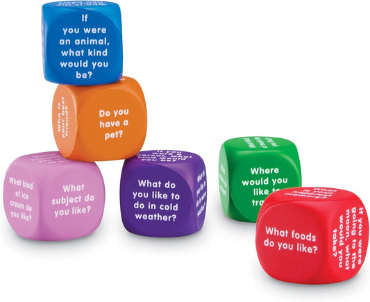 Learning Resources Conversation Cubes