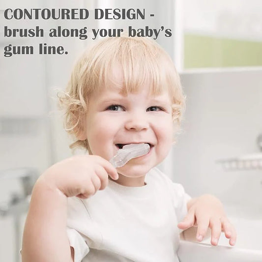Haakaa Contoured Silicone Toothbrush