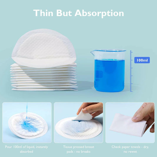 Momcozy Ultra-Thin Disposable Nursing Pads - 120 Counts