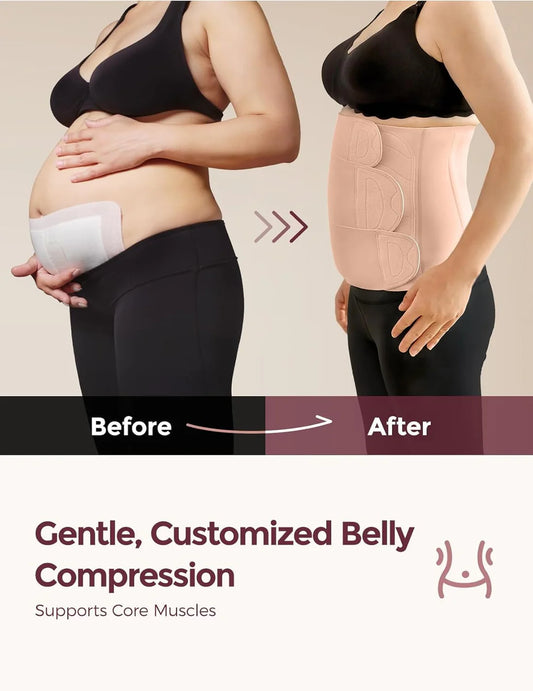 Momcozy Ergowrap Back Support Belt Beige