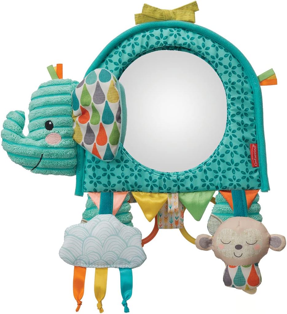 Infantino Go Gaga Elephant Activity Mirror | 0M+
