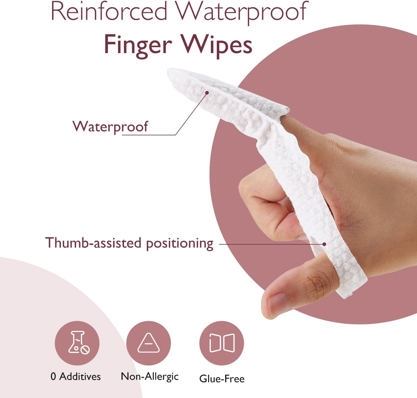 Momcozy Oral Care Series: Finger Wipes (30ct)