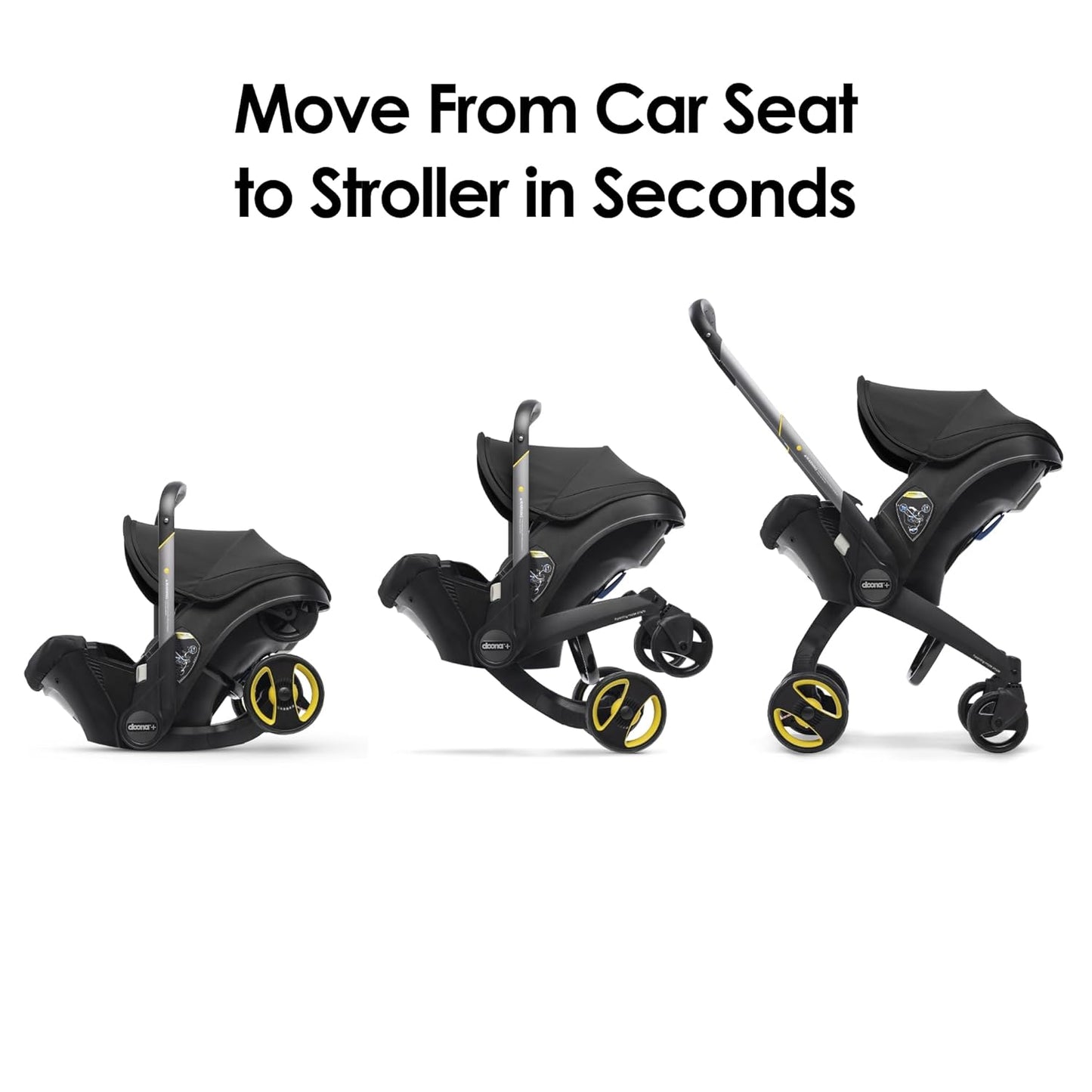Doona X Infant Car Seat Nitro Black
