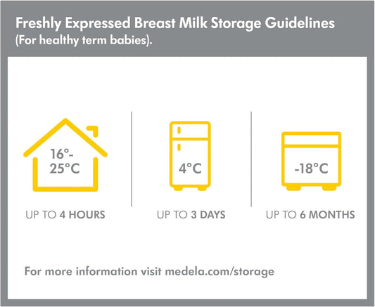 Medela Breastmilk Storage Bottles  250ml  (2 pcs)