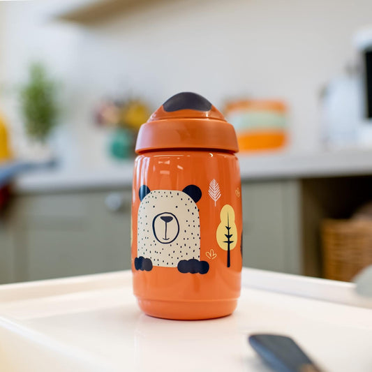 Tommee Tippee Sippee Trainer Cup Sippy Bottle for Toddlers, Leakproof 390ml 12m+