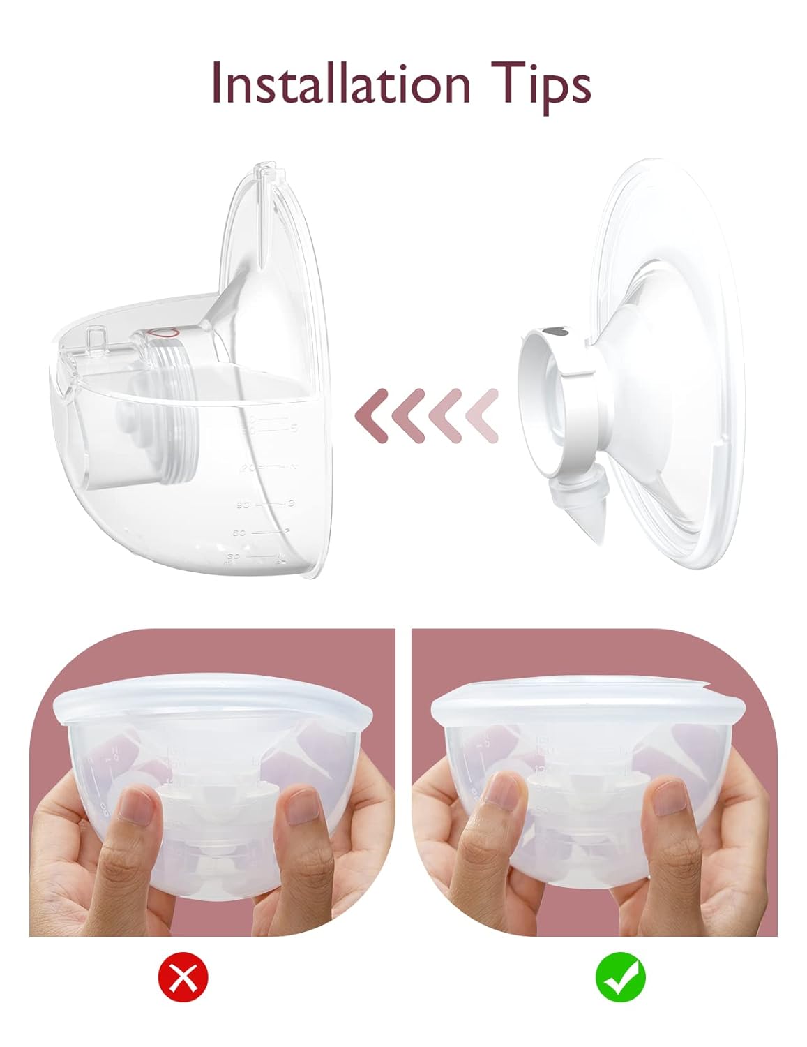 Momcozy Collector Cup Full Set Compatible with Momcozy M5