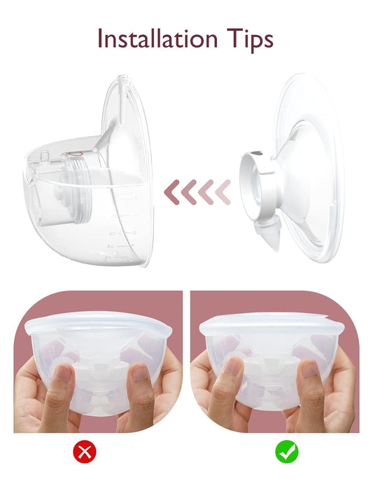 Momcozy Collector Cup Full Set Compatible with Momcozy M5