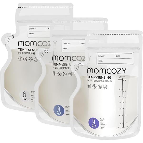Momcozy Spout Breastmilk Storage 8oz - 60 Pack