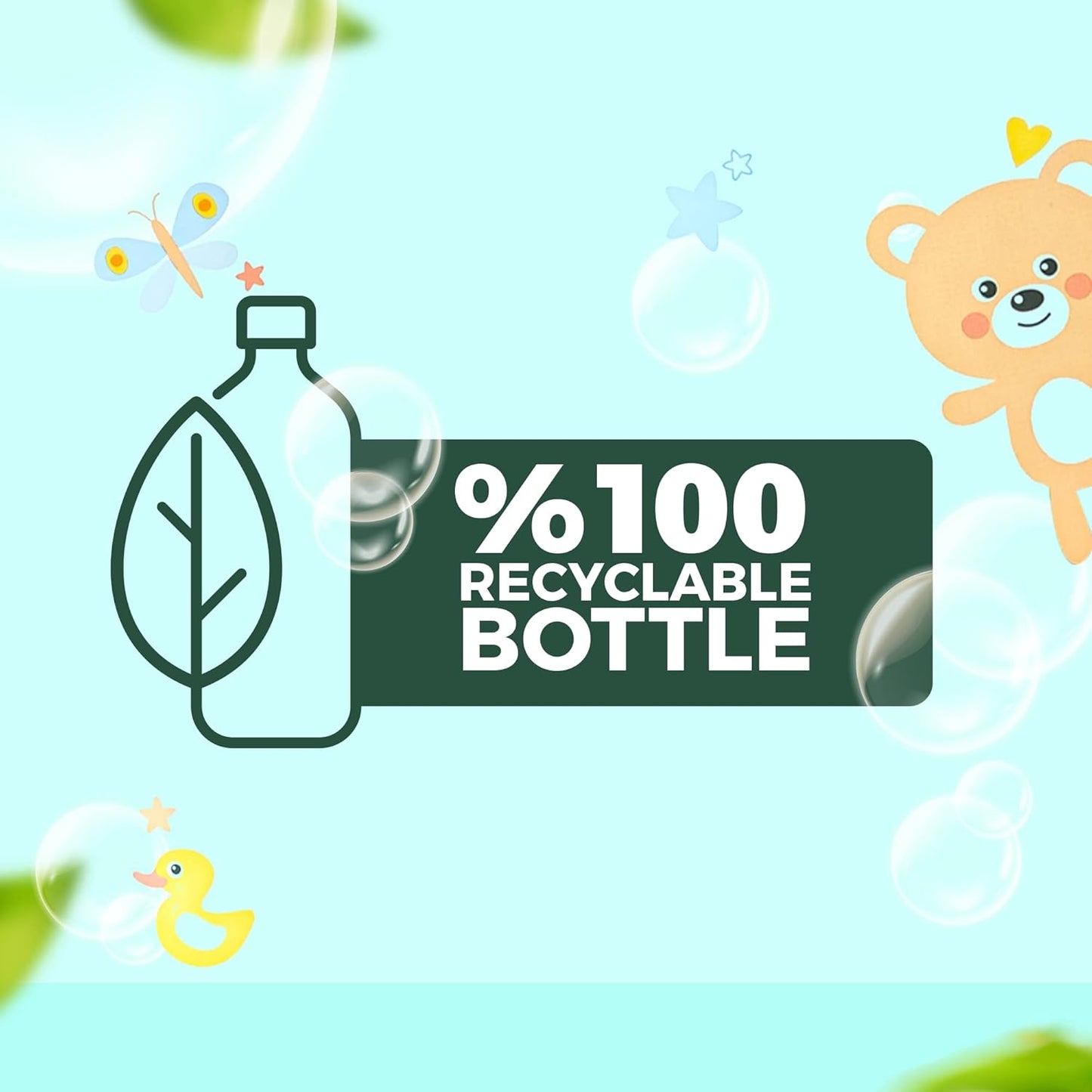 Just Green Organic Baby Bottle and Nipple Cleaner