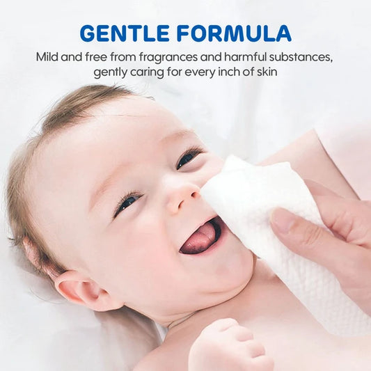 Aiwibi Gentle Soft Sensitive Care Wipes Natural Tea Tree Oil 80's - Pack of 3