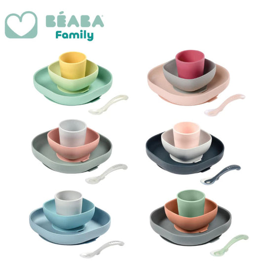Beaba Silicone Meal Set - 4 Pcs