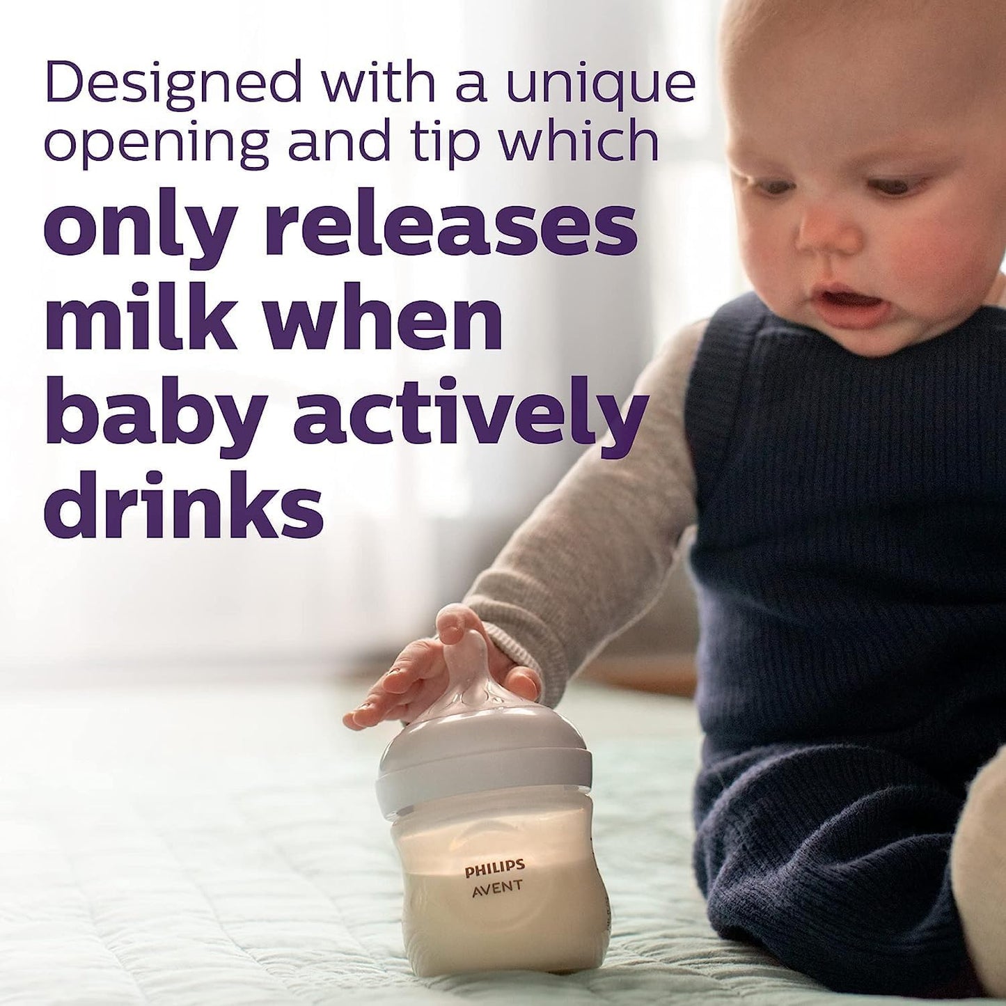 Philips Avent BOTTLE NAT 3.0 4OZ 1P
