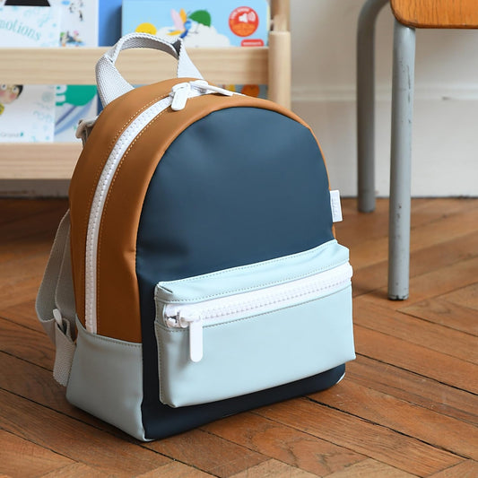Beaba Faro Baby Backpack Night Blue