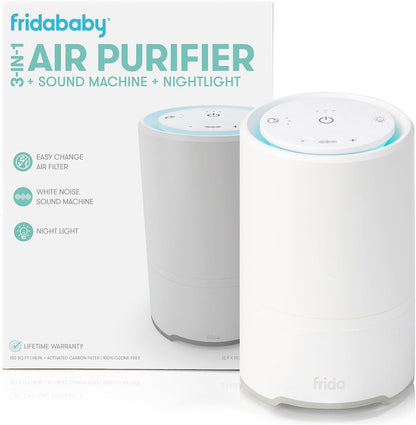 Frida baby 3 In 1 Sound Machine for Sleeping, Nightlight & Air Purifier