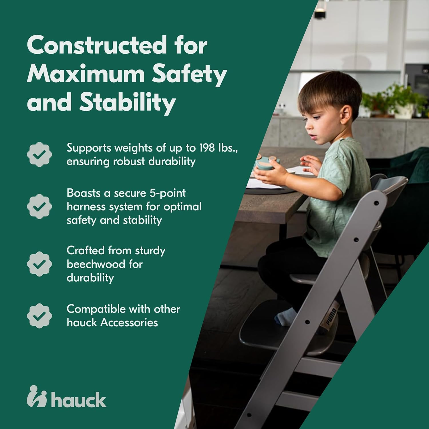 Hauck High chairs Alpha+ Grey