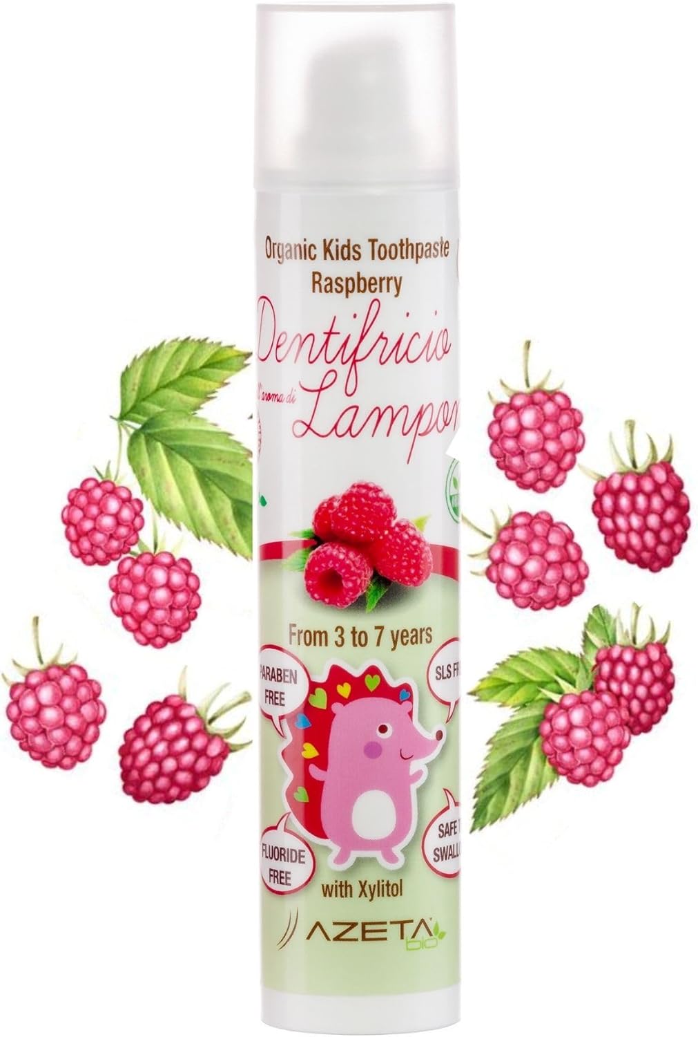 Azeta Bio Organic Toothpaste 3-7y 50ml